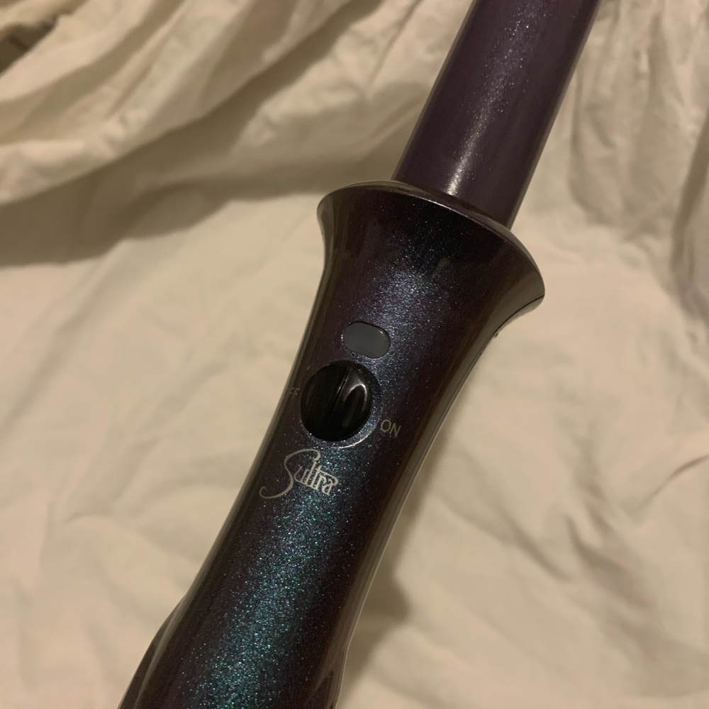 Sultra Bombshell 1’ Curling Rod Purple Glitter Edition